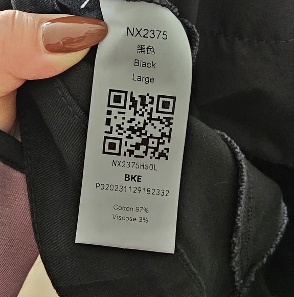 BKE Straight Leg Cotton Pants - Picture 3 of 4